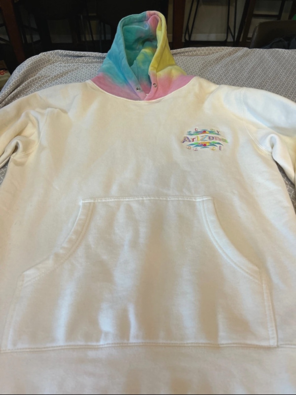 Unique Arizona the drink hoodie  with Pastel Tie-Dye Hood